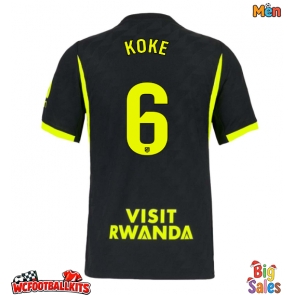 Atletico Madrid Koke #6 Replica Away Stadium Shirt 2026-27 Short Sleeve
